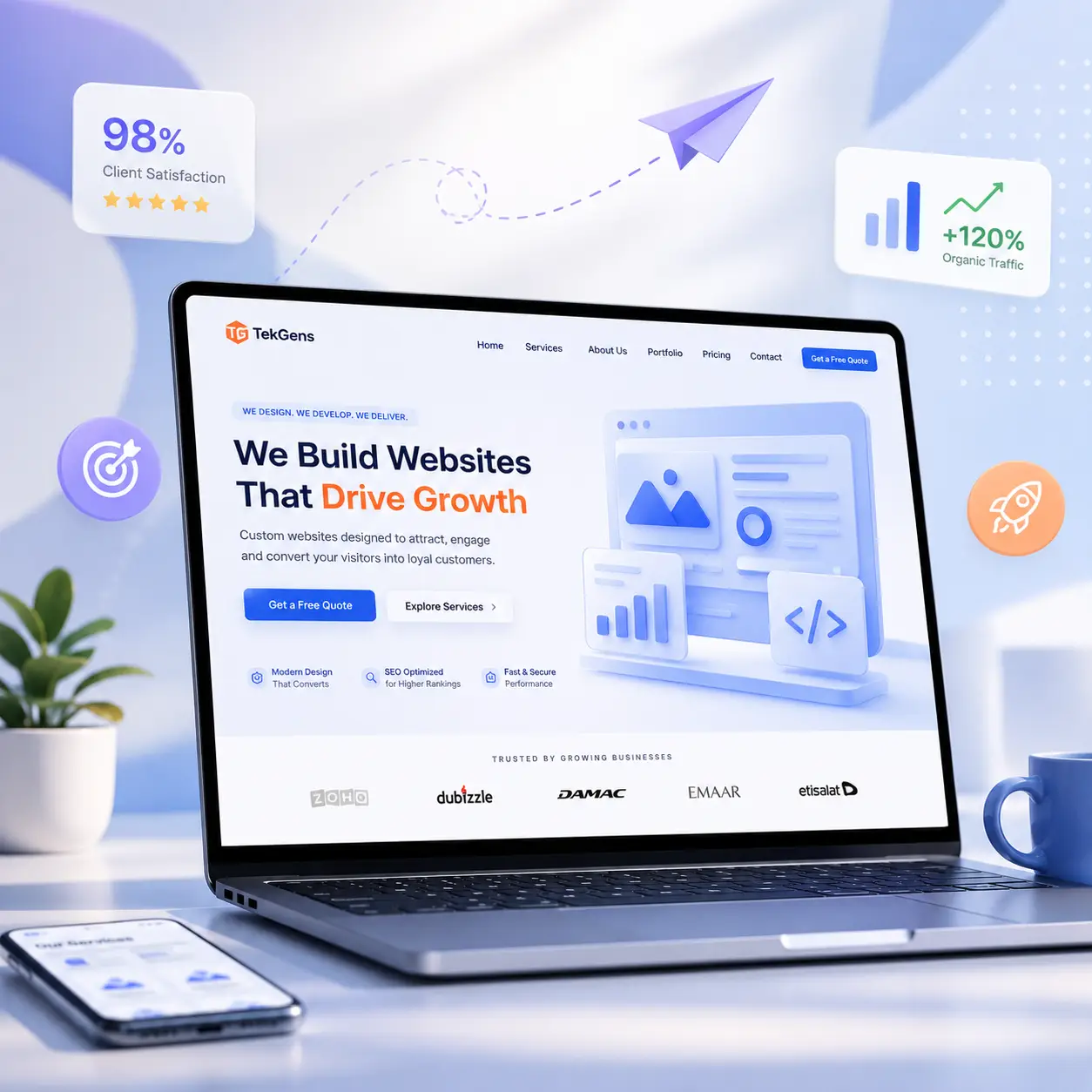 Landing Page Design